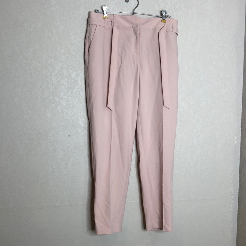 Worthington Women's Pants Slim Leg Zipper Flat Front Side Pockets Size 4